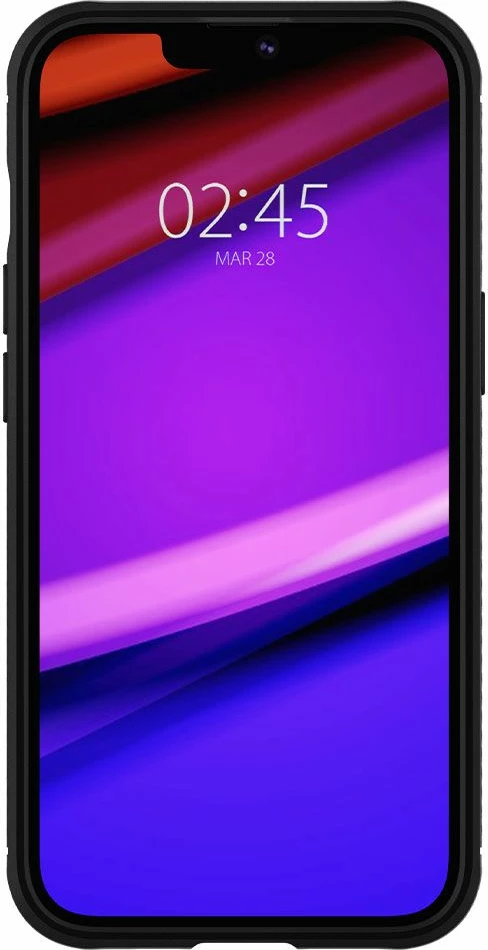 Mbështjellës Spigen Rugged Armor për iPhone 13, Matte Black