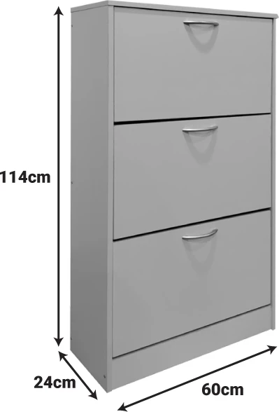 Raft këpucësh Savaz, ngjyrë sonoma, 60x24x114cm