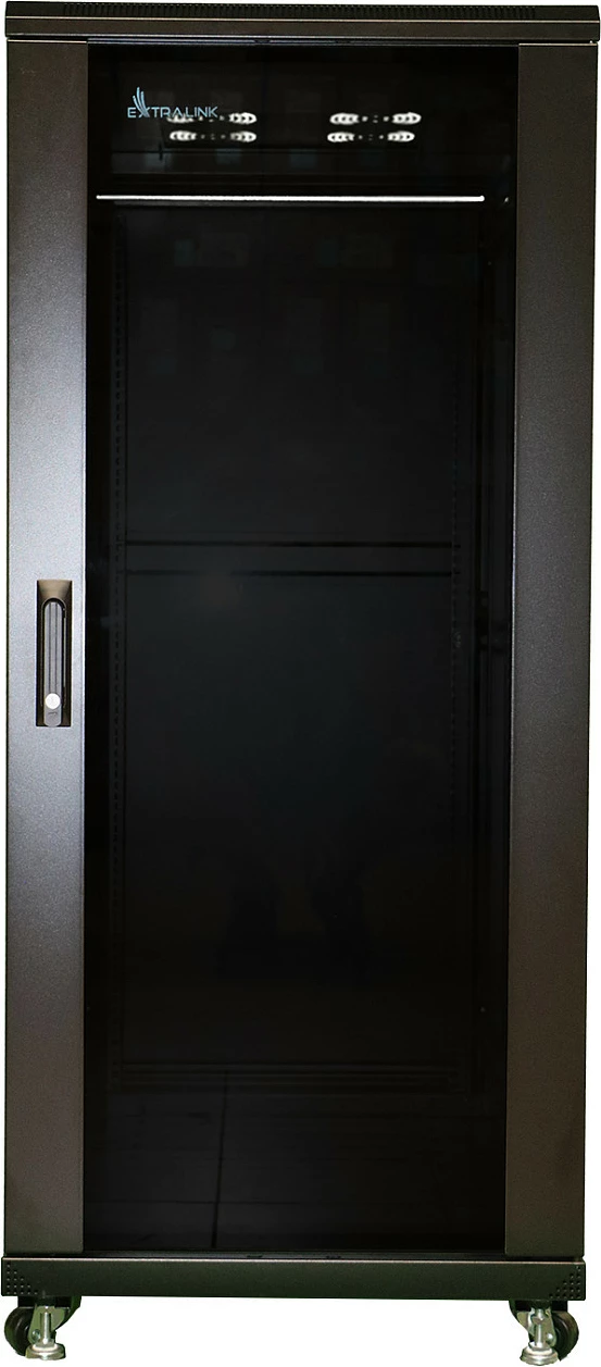 Kabinet rack Extralink 32U 600x600, 19", i zi