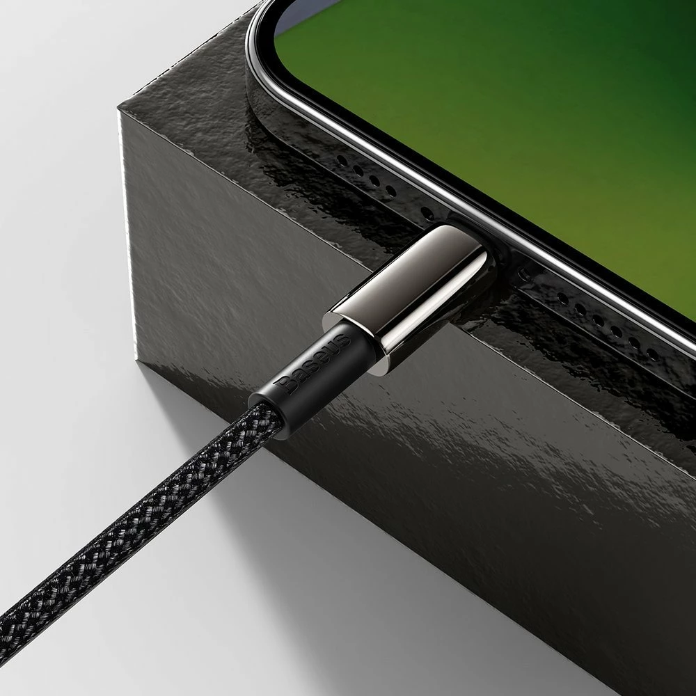 Kabllo Baseus CATLWJ-A01 USB-C në Lightning, 2m, 20W, e zezë