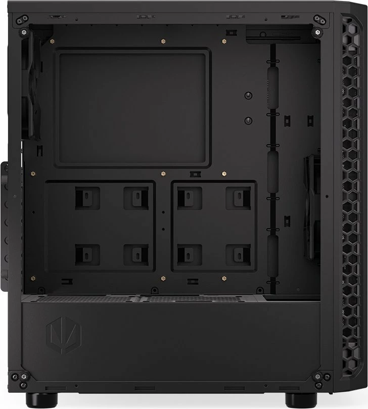 Kasë Endorfy Signum 300 Core EY2A004 Midi Tower ATX/Micro-ATX/Mini-ITX, xham i temperuar, pa PSU, e zezë