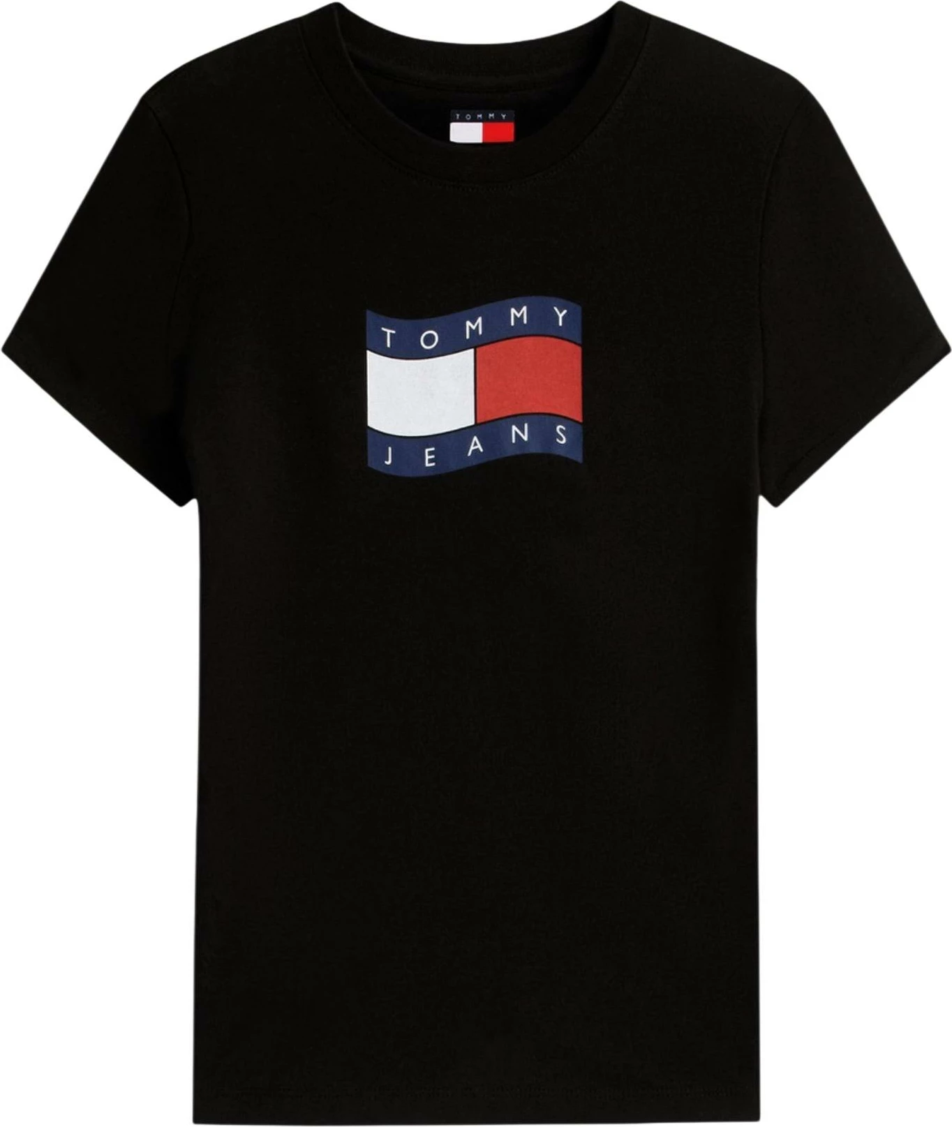 Maicë për femra Tommy Hilfiger Jeans DW0DW22781, e zezë