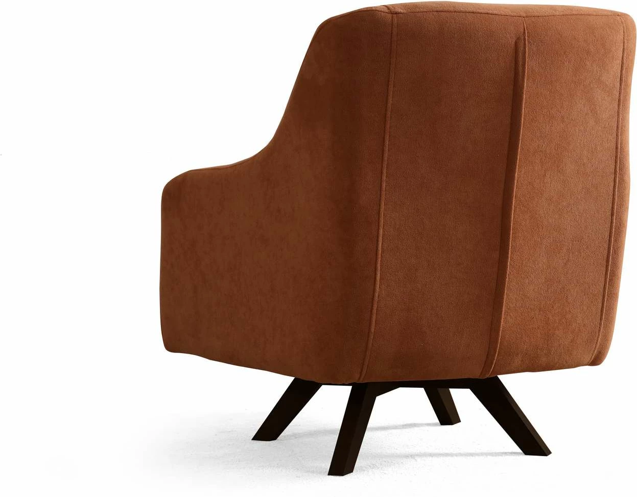 Karrige Wing Hera, portokalli e zezë, Atelier del Sofa
