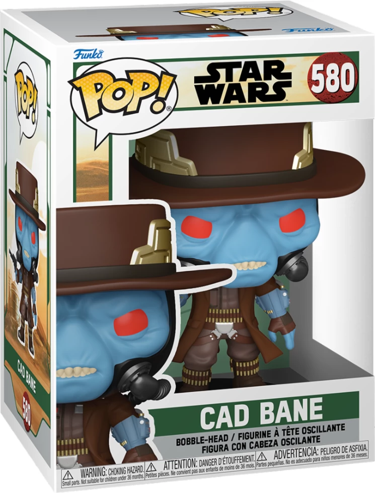 Figurinë Funko POP Star Wars The Book of Boba Fett Cad Bane #580