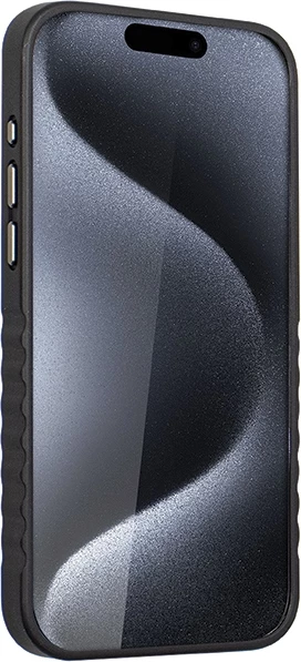Mbështjellës Audi Genuine Leather me MagSafe për iPhone 15 Pro Max, zi e kuqe