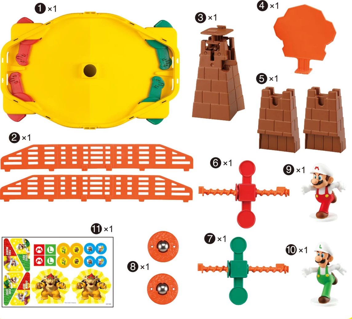 Super Mario - Fire Mario Stadium Playset