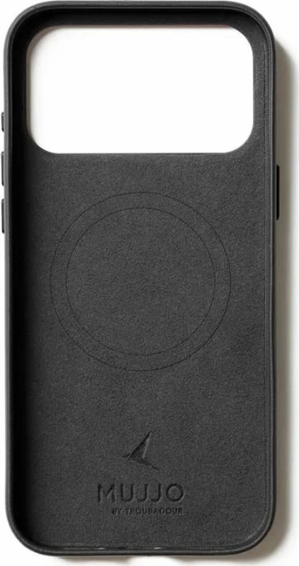 Kapak telefoni Mujjo për iPhone 17 Pro Max, i zi