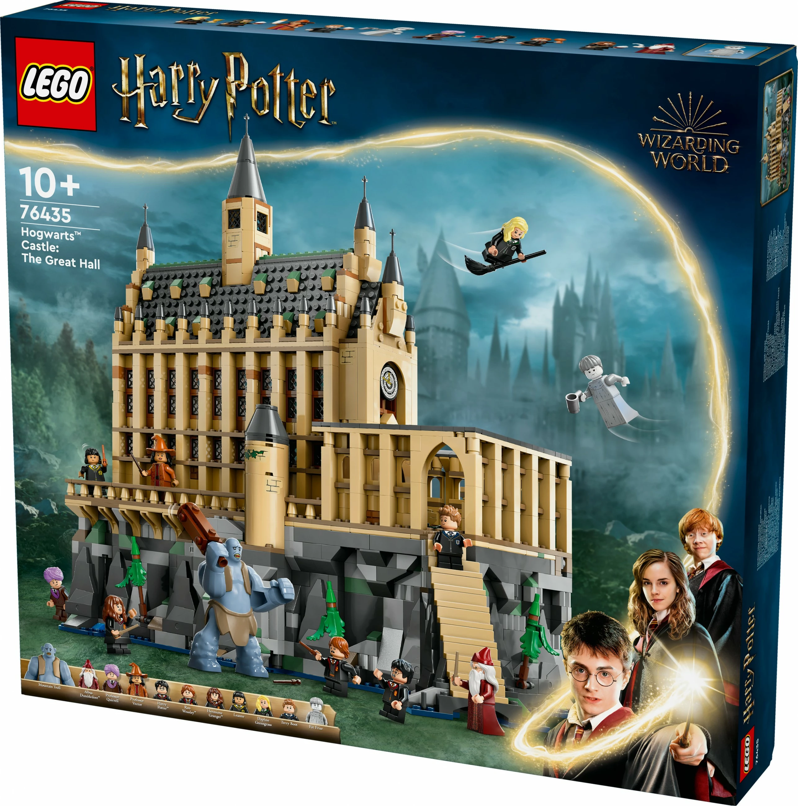 Set ndërtimi LEGO Hogwarts™ Castle: The Great Hall, 1732 pjesë, plastikë, 2.92 kg