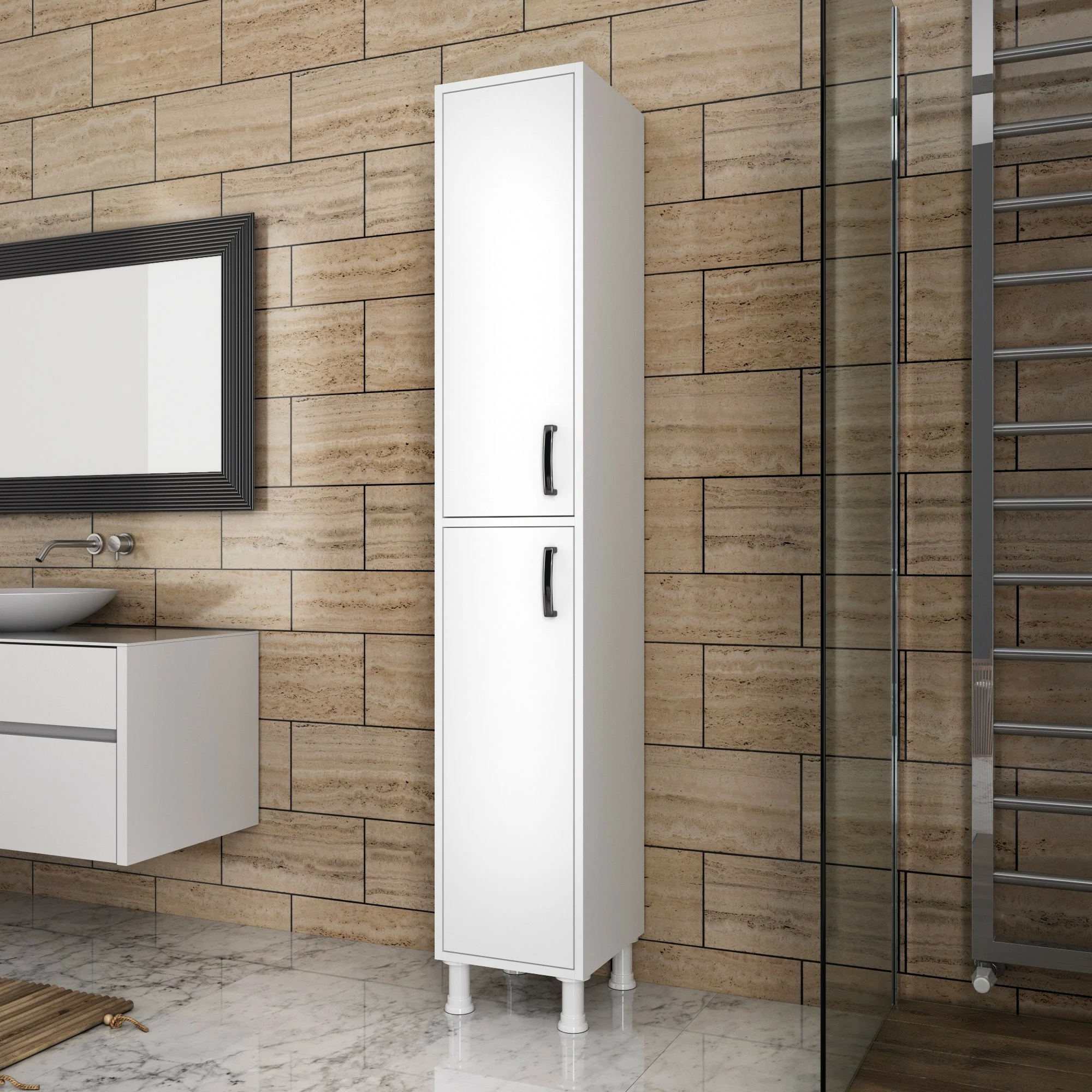 Dollap shumëpërdorimësh Hanah Home, M1 - 1100, i bardhë