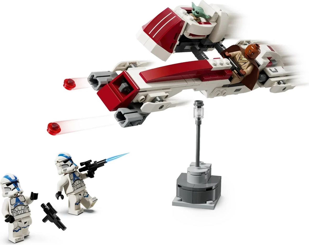 Set LEGO Star Wars 75378 BARC Speeder Escape