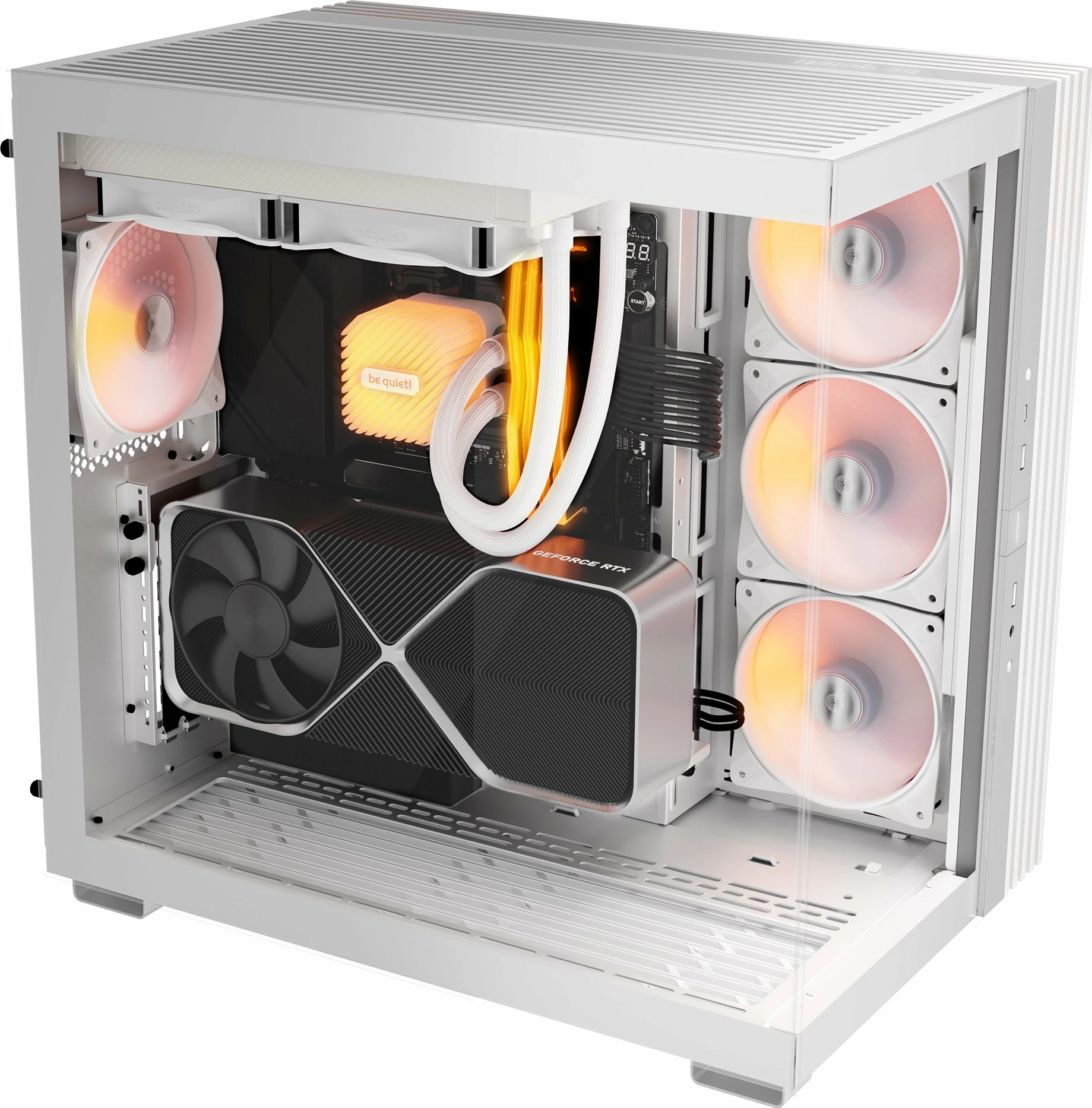 Kasë be quiet! Light Base 600 LX ARGB BGW68, Midi Tower ATX/mATX/Mini-ITX, e bardhë
