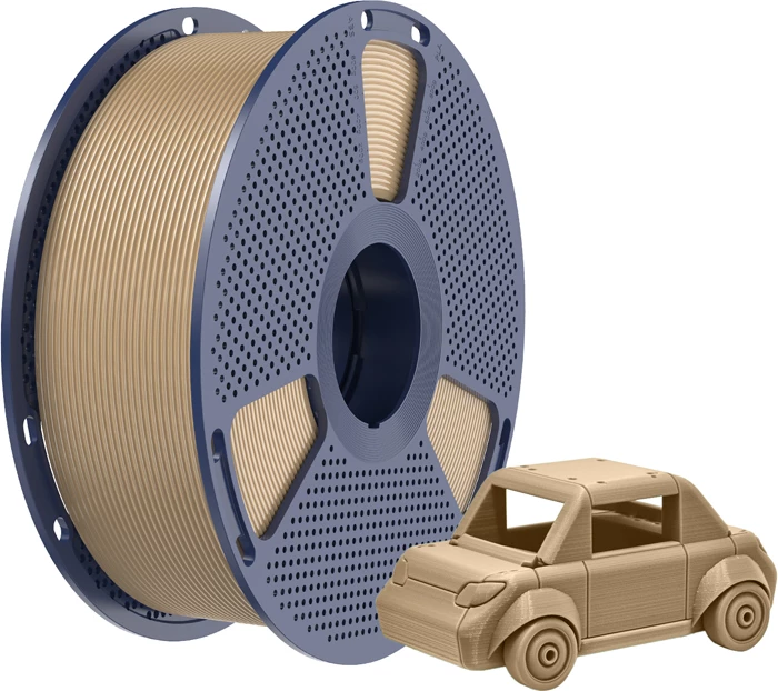 Filament PETG për 3D printim Sunlu PETG Oak, spulë e ripërdorshme, Oak