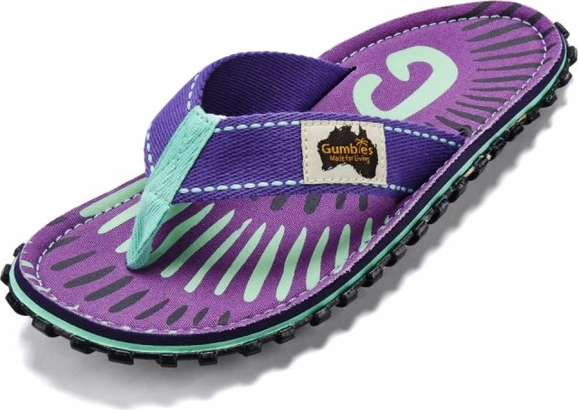 Flip-flopsa uniseks Gumbies Islander Blueberry Burst