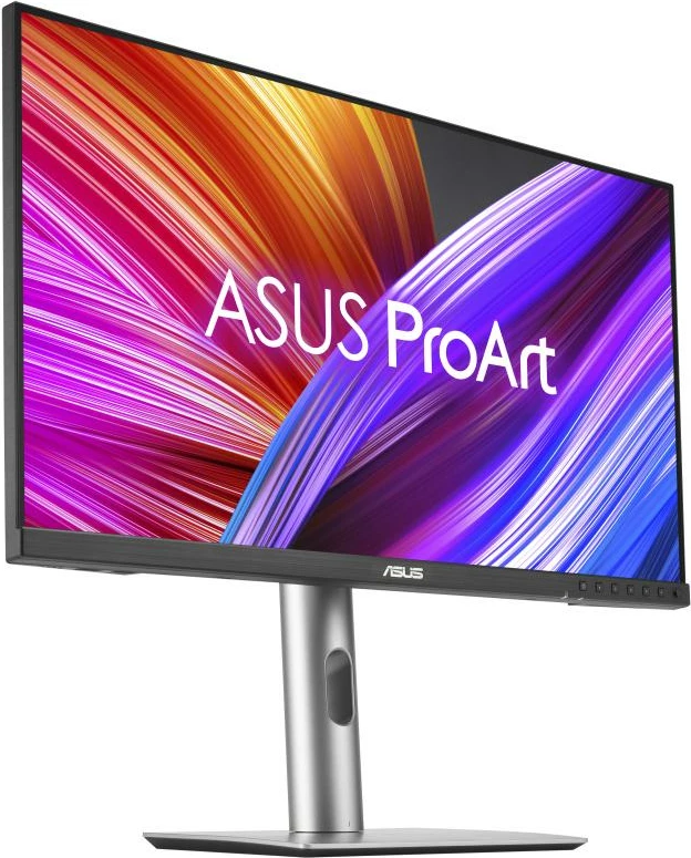 Monitor, Asus, ProArt PA24ACRV (90LM08Y0-B01M70), 23.8" QHD, USB-C 96W, 95% DCI-P3, Delta E < 2, argjendt/zi