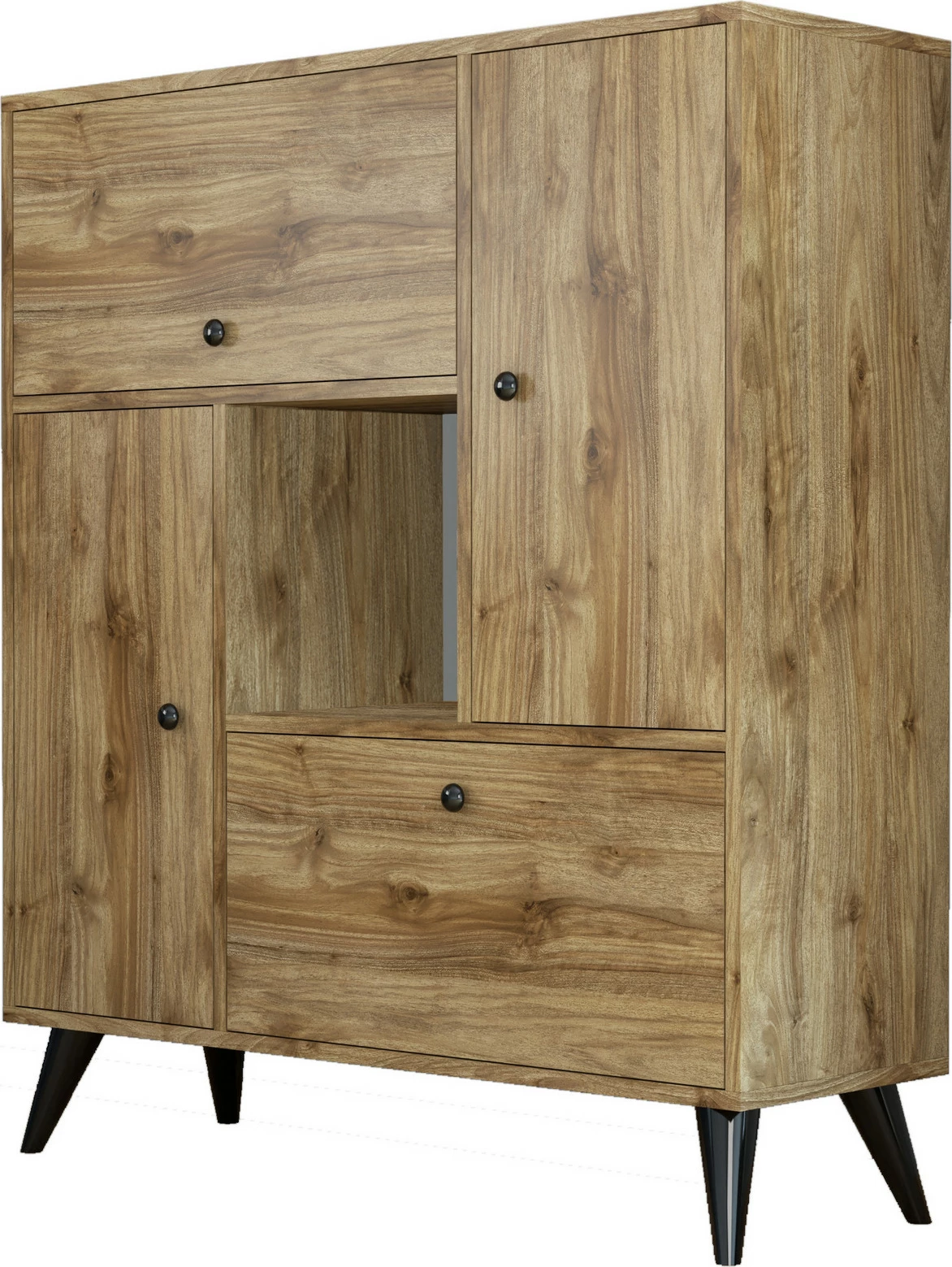 Dollap multifunksional Hanah Home, Hercules 3100, ngjyrë arre