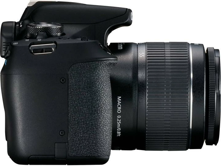 Aparat fotografik DSLR Canon EOS 2000D 24.1 MP Full HD Wi‑Fi NFC me objektiv EF‑S 18-55mm IS II, i zi