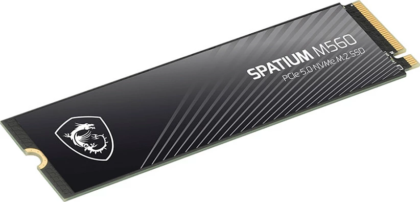 SSD M.2 MSI Spatium M560 1TB, PCIe Gen5 x4 NVMe, e zezë