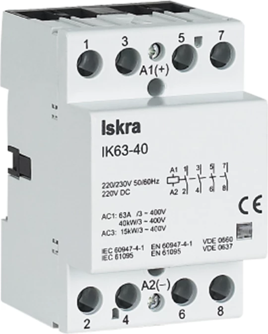 Kontaktor instalimi IKD 63-40 Iskra