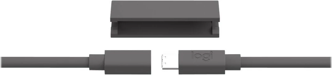 Kabllo zgjatimi për mikrofon Logitech MeetUp, grafit, 10 m
