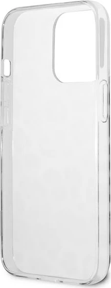 Mbështjellës Guess GUHCP13LHSLEOK për iPhone 13/13 Pro 6.1", hardcase, Leopard, Gri
