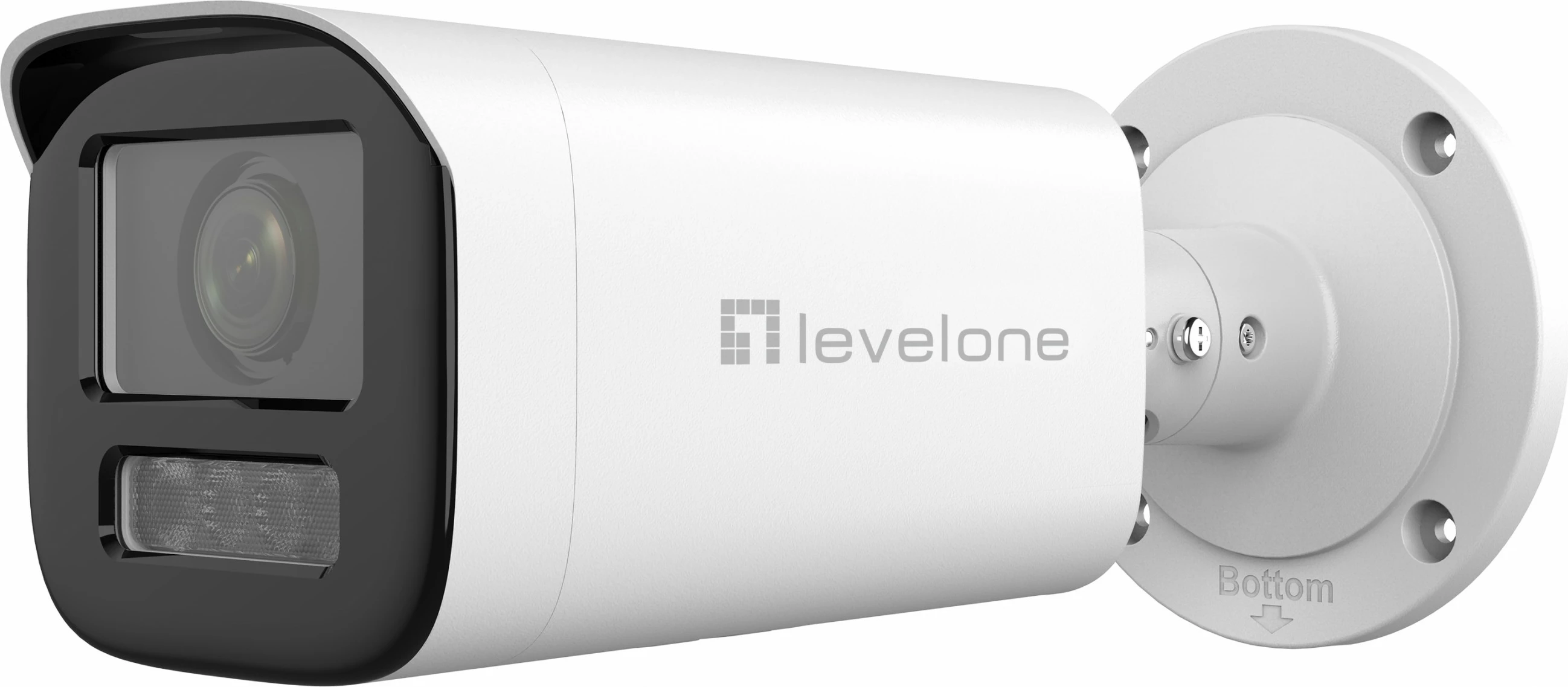 Kamerë IP LevelOne GEMINI Zoom, 2-MP, Zoom, H.265, e bardhë