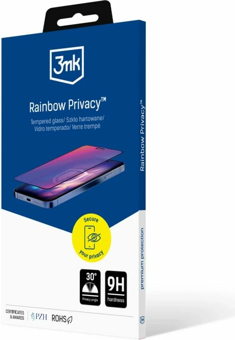 Mbrojtës ekrani 3mk Rainbow Privacy për iPhone 14 Pro Max