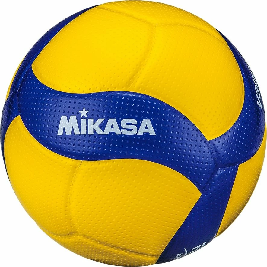 Top volejbolli Mikasa V300W, madhësia 5, indoor, e verdhë