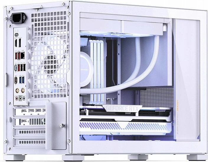 Kasë Jonsbo D32 STD mini tower për mATX/Mini-ITX, e bardhë