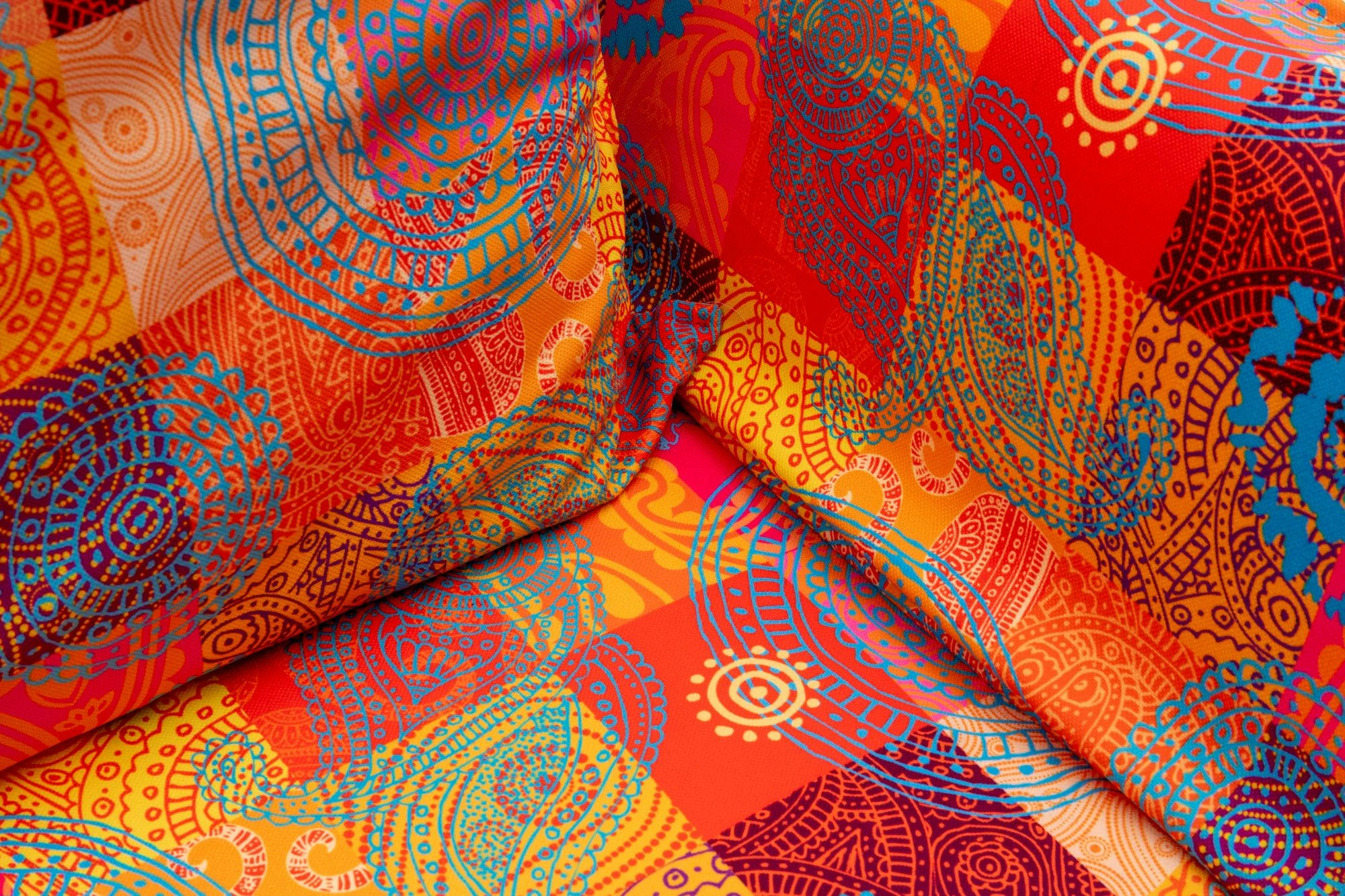 Divan-krevat dy ulëshe, patchwork, Chatto Atelier del Sofa