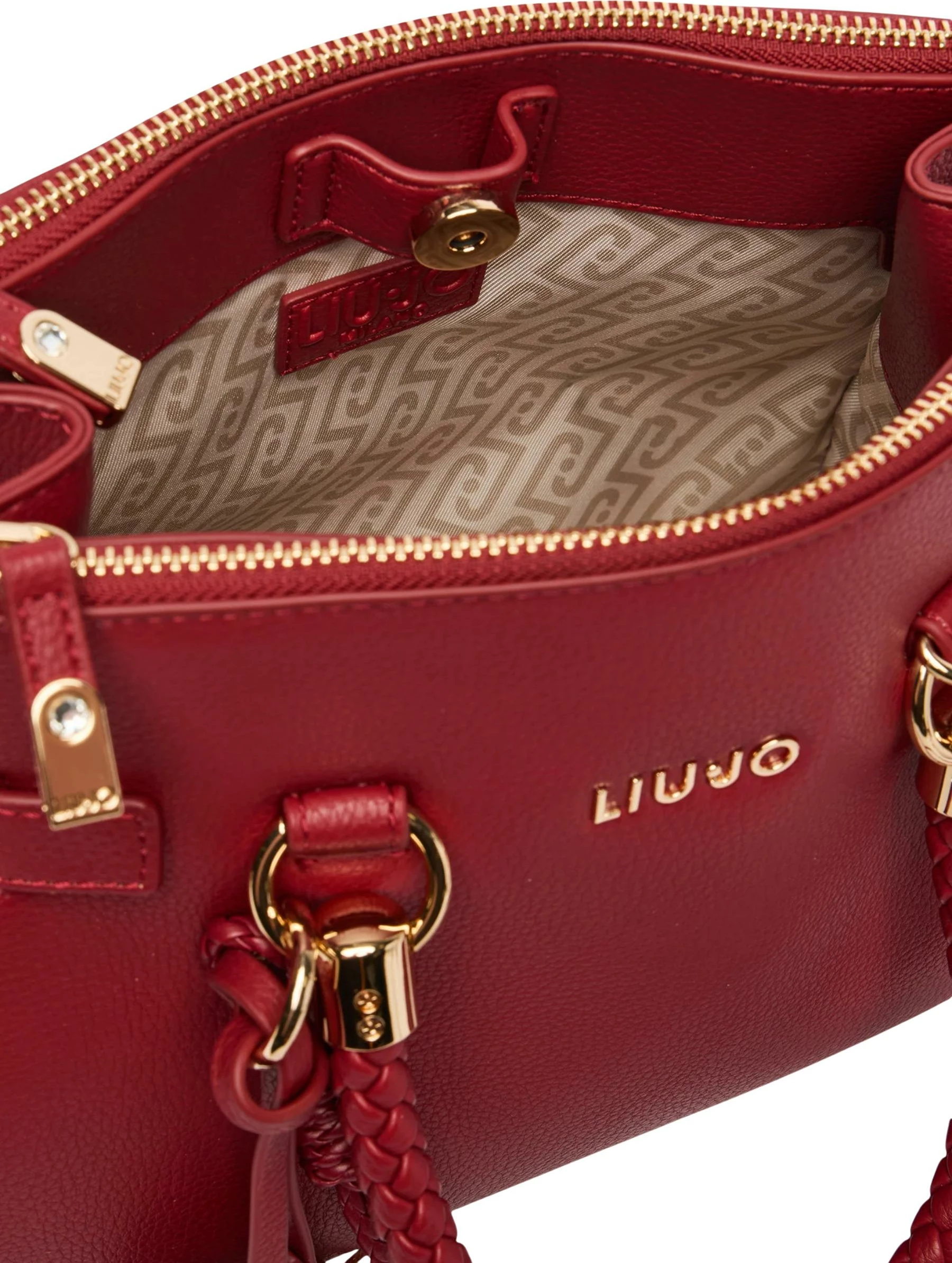 Çantë krahu Liu Jo Boston Bag AF6069 E1019, për femra, ngjyrë tullë