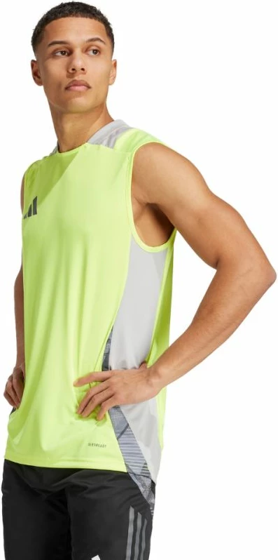 Fanellë pa mëngë për meshkuj adidas, e gjelbër [Madhësia: XXL]
