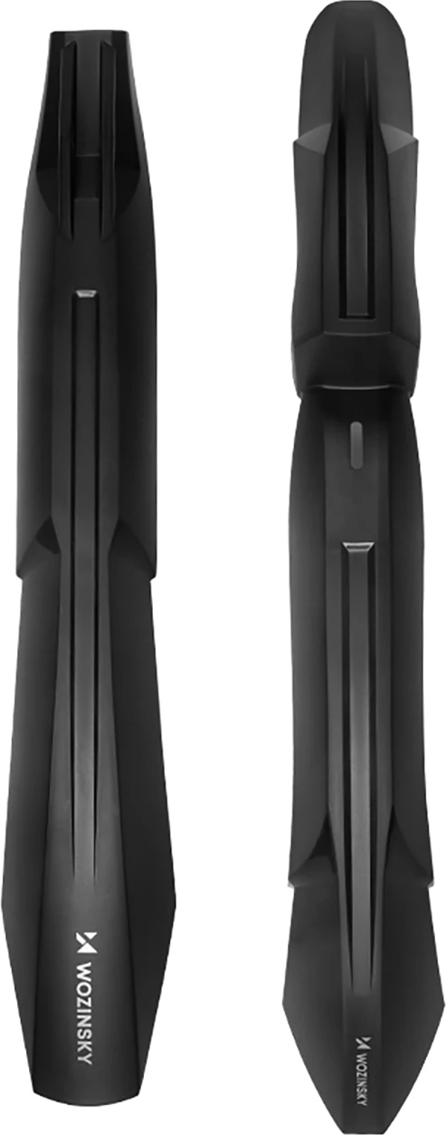 Set mbrojtëse balte biçiklete, Wozinsky WZB-01, 24-28 inç, e zezë