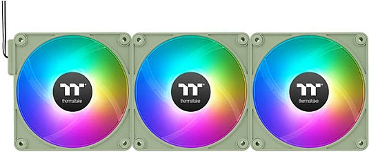 Ventilator ftohës Thermaltake CT120 EX ARGB Sync, 120mm, PWM, paketë 3 copë, jeshile Matcha