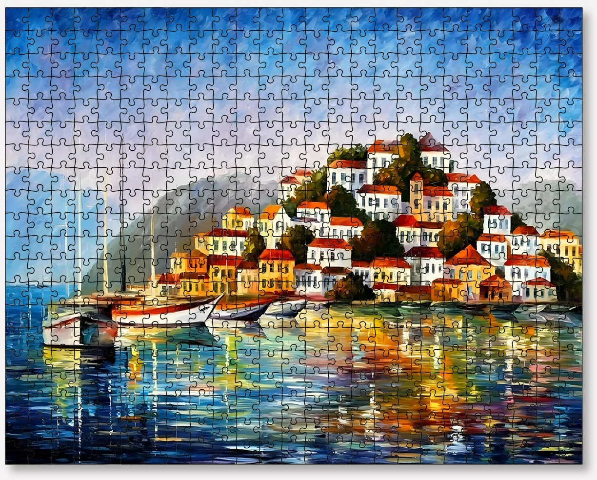 Puzzle 1000 copë, Evila Originals, shumëngjyrësh, PZL_021_1000