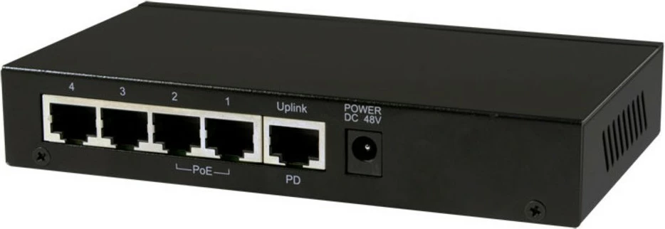 Switch ALLNET ALL-SG8205PD, Unmanaged, L2, Gigabit Ethernet (10/100/1000), PoE, e zezë