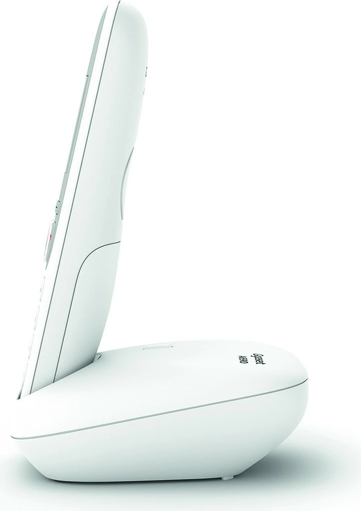 Telefon analog Gigaset A690, Dorezë pa tela, Speakerphone, 100 kontakte, Caller ID, Bardhë