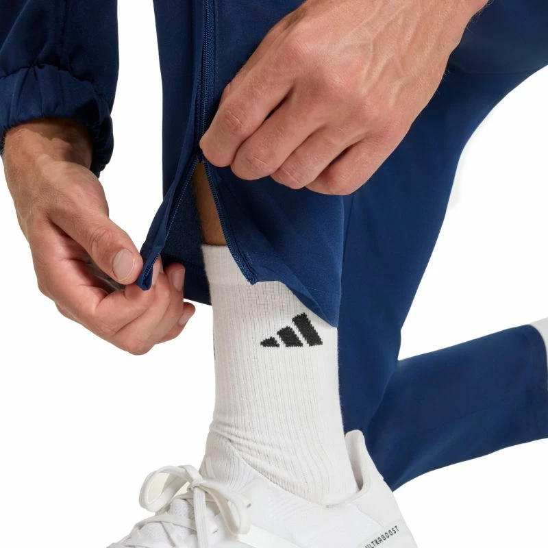Pantallona sportive për meshkuj adidas, kaltër e errët [Madhësia: L]