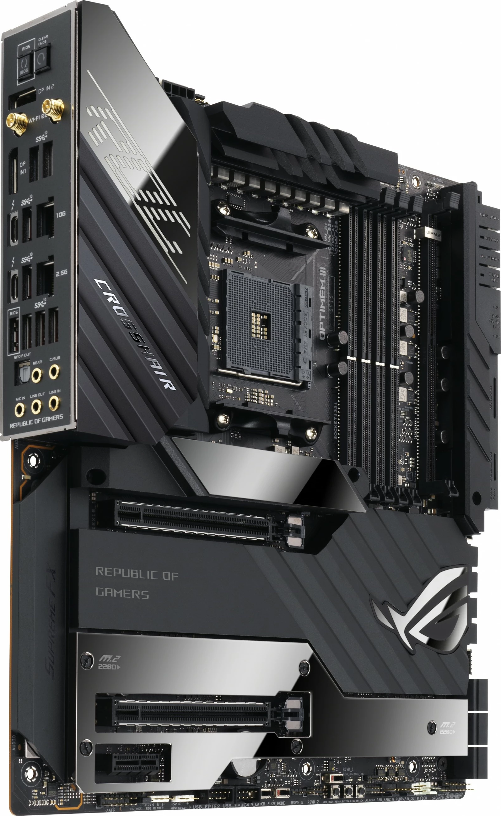 Pllakë amë ASUS ROG Crosshair VIII Extreme, AMD, Socket AM4, 128 GB, E zezë