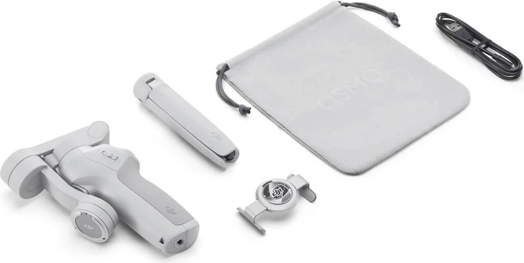 Stabilizator për celular DJI Osmo Mobile SE, 3 bosht, 2600 mAh, Gri