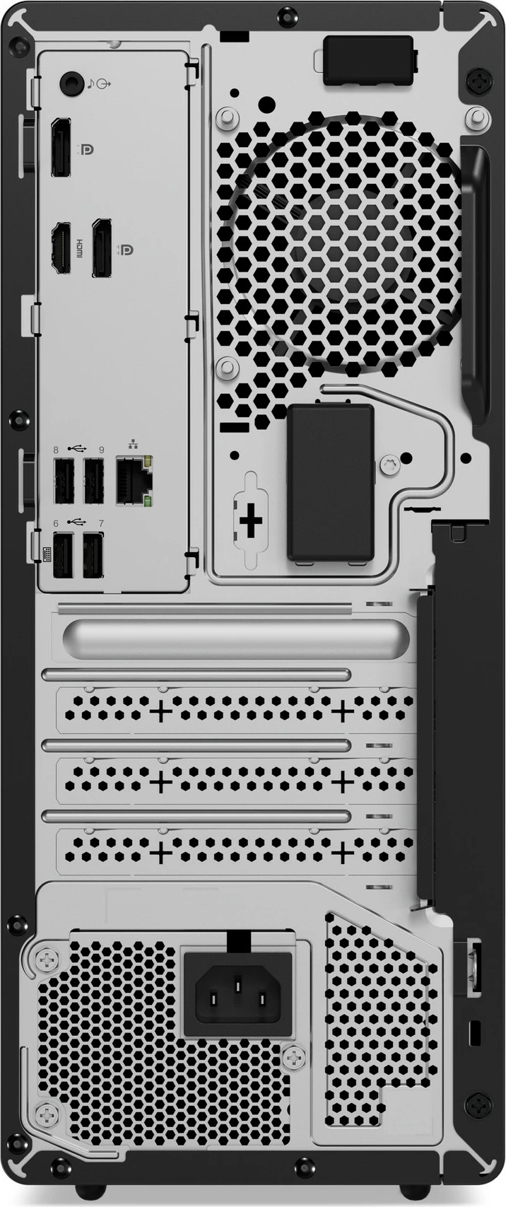 Kompjuter Lenovo ThinkCentre M75t Gen 5, AMD Ryzen 5, 16 GB RAM, 512 GB SSD, Windows 11 Pro, i zi