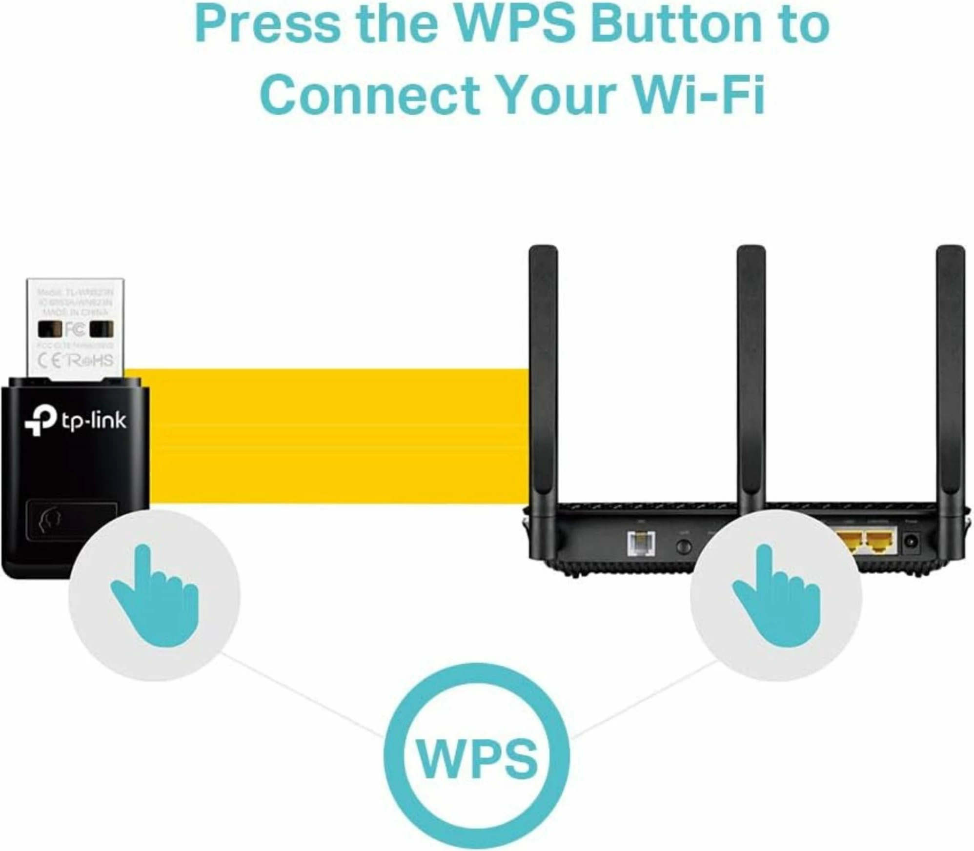 Adaptor USB WiFi 300Mbps për Internet të Shpejtë – TP-Link TL-WN823N