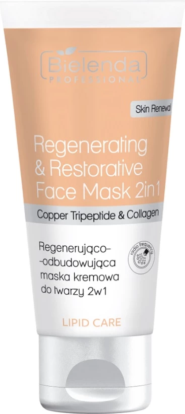 Maskë fytyre Bielenda Professional Lipid Care Regenerating and Rebuilding 2in1 për femra 150ml