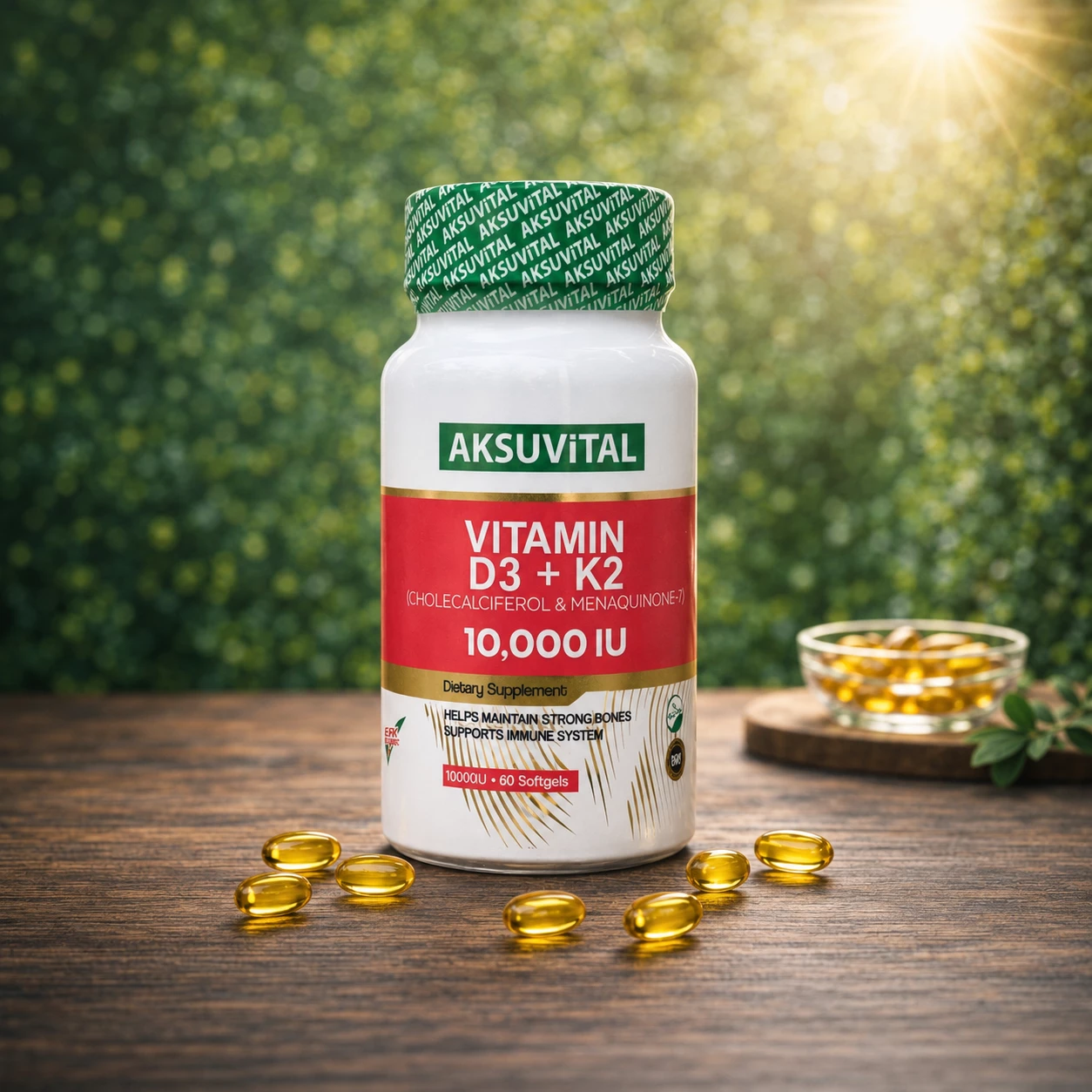 Vitamin D3 + K2 10,000 IU