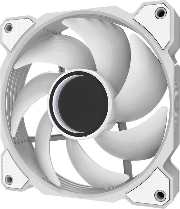 Kasë ventilator Darkflash DR08, 5-in-1, PWM A-RGB, 120mm, i bardhë