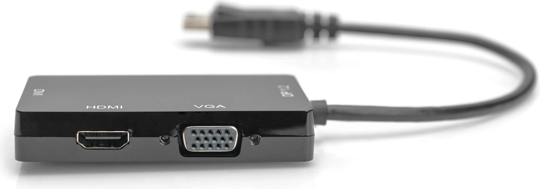 Adapter DisplayPort 3in1 Digitus, 0.2 m, i zi