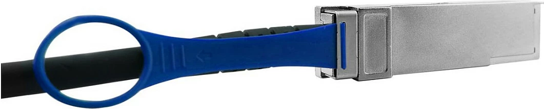 Kabllo InfiniBand BlueOptics DAC-Q28-100G-3M, QSFP28-QSFP28, 100Gbps, 3m, e zezë