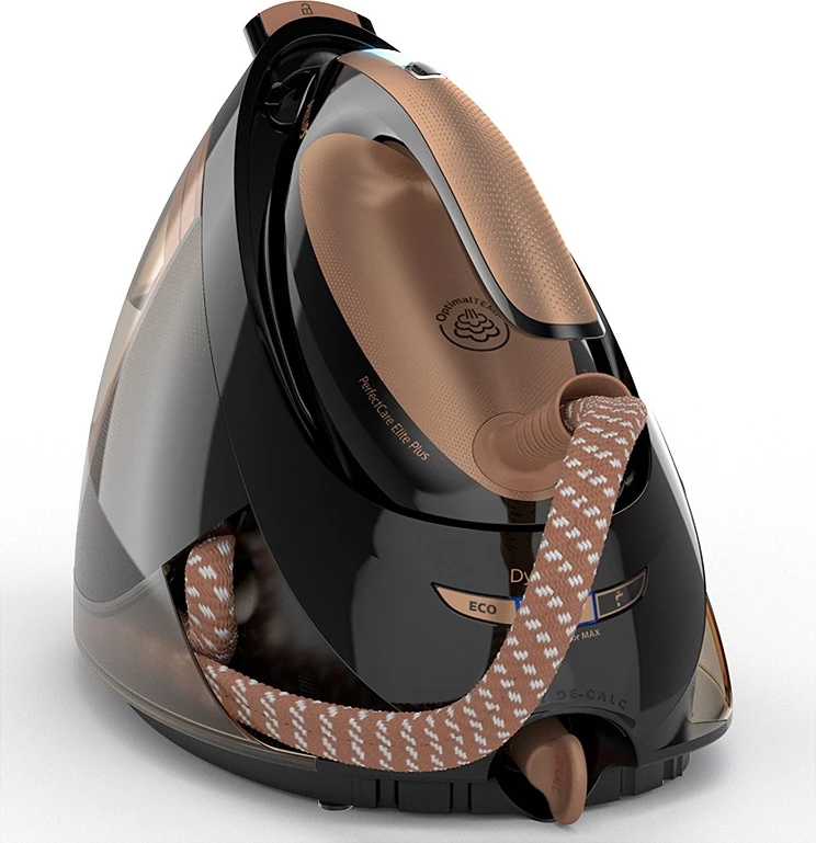 Hekur me gjenerator avulli Philips PerfectCare Elite Plus GC9682/80 2700W 1.8L 8 bar, i zi