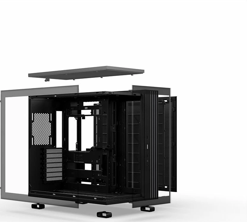 Kasë be quiet! Light Base 600 DX ARGB BGW65, Midi Tower ATX, tempered glass, pa furnizim rryme, e zezë