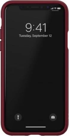 Mbështjellës Adidas OR Molded PU Suede për iPhone X/XS, Burgundy