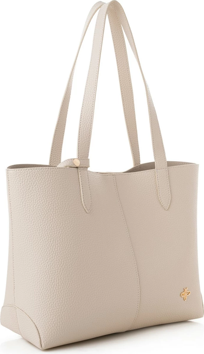 Tote bag Lucky Bees, krem, 1294
